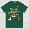 Funny Chicken Cotton Summer Casual Cool Loose T-Shirt