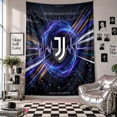 Juventus FC Wall Tapestry Home Decor Wall Hanging Cloth for Bedroom Living Room Background