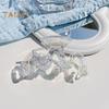 Women Hair Claw Transparent Design Strong Grip Hair Clip Back Head Large Size Hair Organizer Hairstyles Accessories