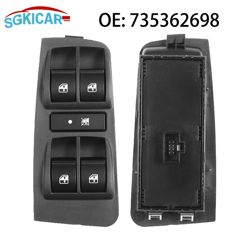 ODIDIO 735362698 Car Electronic Window Control Switch Button 735379271 735442332 For Fiat Palio 2003 2004 Siena 2003