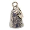 Dzwonek W USA MIŁOŚĆ Dzwonek Motocyklista Ochrona Ruchu od Guardian USAMADE - Amulet, Brelok, Bezpieczeństwo, Zło, Dzwonek; AMGB-022