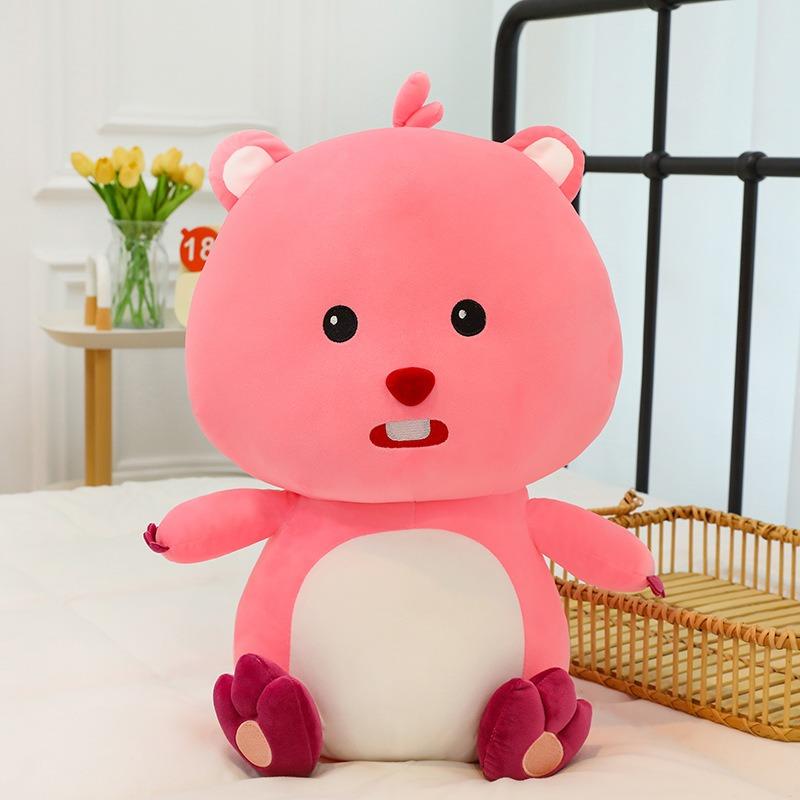 75cm Cute Pororo Plush Toy Kawaii Cartoon Animal Plush Stuffed Doll Super Soft Girls Sleeping Pillow Children's Birthday Gift