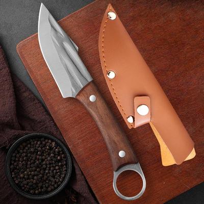 1pc Stainless Steel Kitchen Peeling Knives Meat Cleaver Sushi Knife Fruit Cutter Outdoor Boning Knife Tool