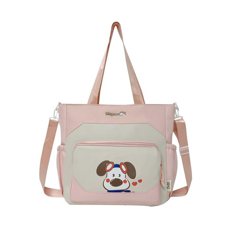 Autumn Cartoon Puppy Ears Single Shoulder Women's Bag - Large Capacity for Students