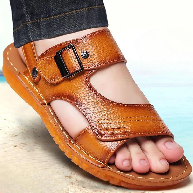Male Shoe New Design 2024 With Platform Height Non-slip Men's Sandal Luxury Designer Casual In Welcome Deal Trend Styles Stylish