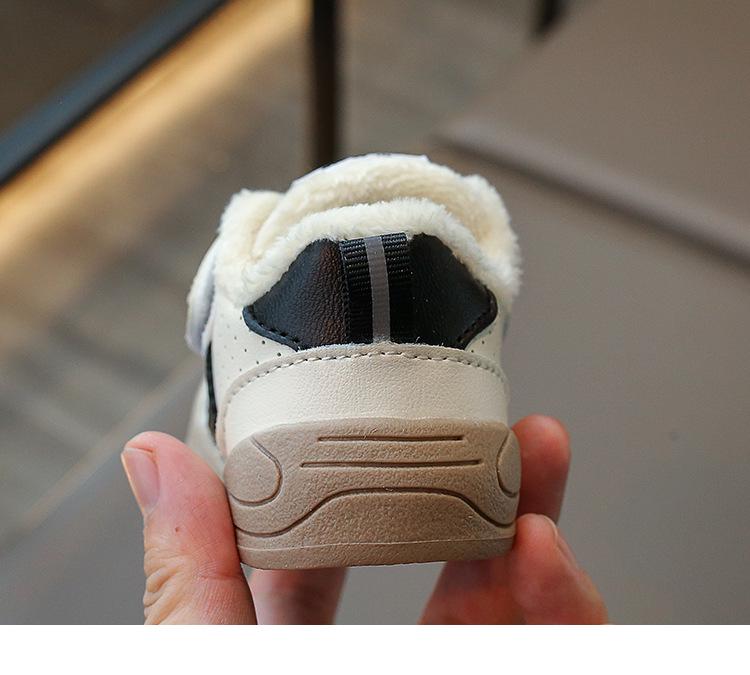 Infant Soft Sole Non-Slip Cotton Shoes for Winter 2025 - Warm Velvet for 0-2.5 Year Olds