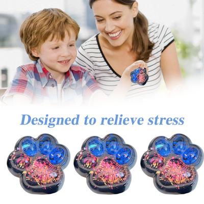 Zabawka do ściskania łapka kota Odstresowująca łapka kociaka Ściskacz Zabawka sensoryczna Dzieci Młodzież Dorośli