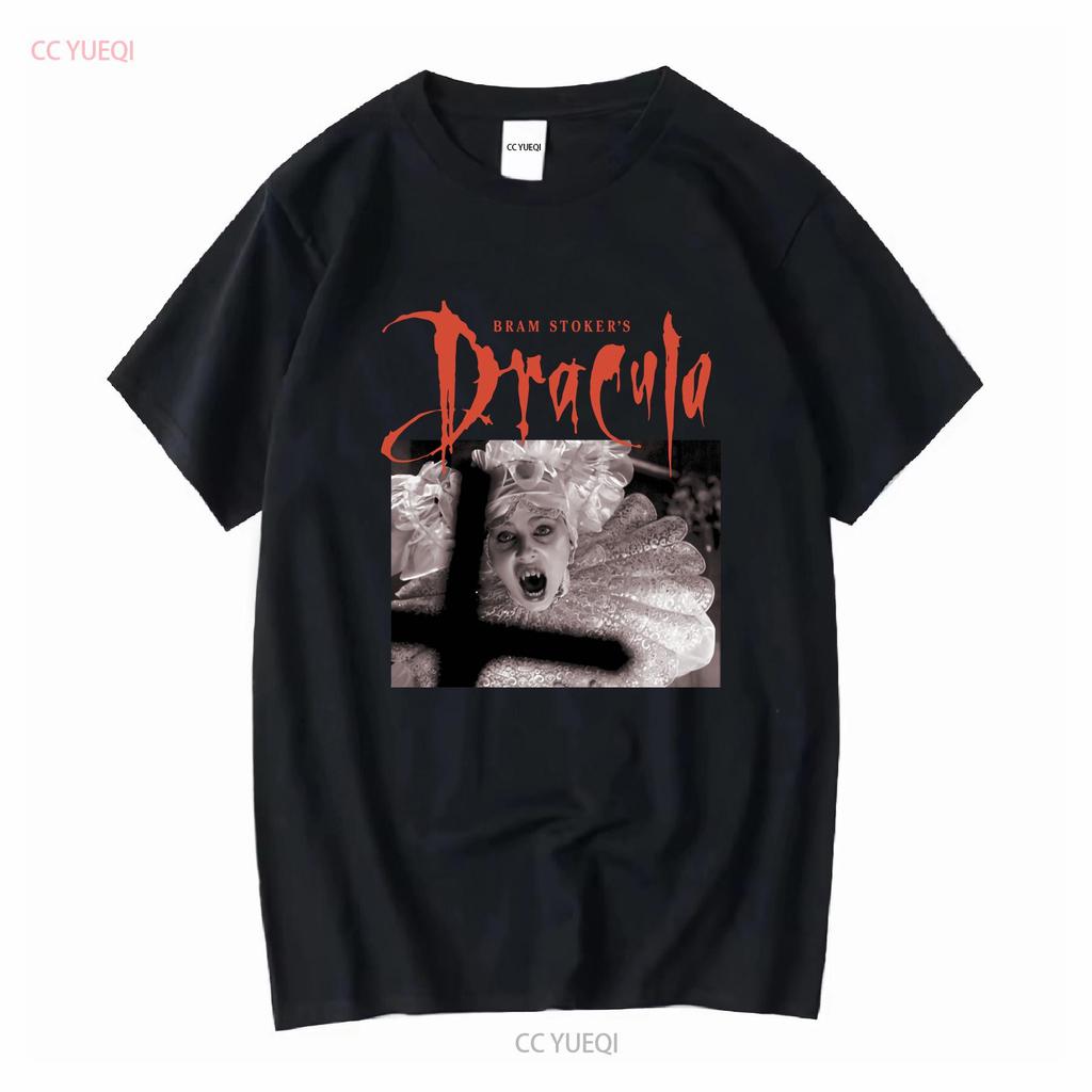 NEW LISTING Bram Stokers Dracula Movie Cotton Black T shirt S 3XL VN2613 vintage Washed Stretched Unisex streetwear homme