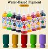 Pigmento Luminescente Per Progetti Artistici in Calcestruzzo di Gesso Con Contagocce di Precisione e Colorante Colorante a Base d'Acqua da 50ml