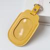 Car Key Case Key Protector Smart Keychain Coin Holder Genuine Leather Keyring Wallet Zipper Fashion Bag