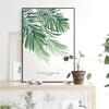 Minimalist Nordic Home Decorative Painting Green Plant Hotel Club Storefront Canvas Painting Wall Canvas Oil Painting Picture