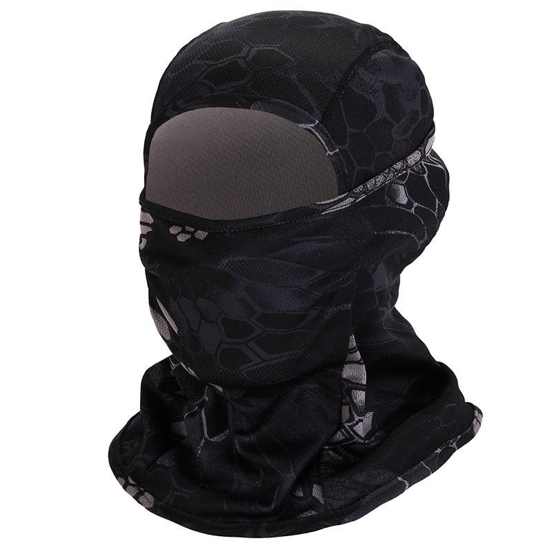 Camo Cycling Mask & Summer Headband: Sun Protection Neck Gaiter for Men & Women