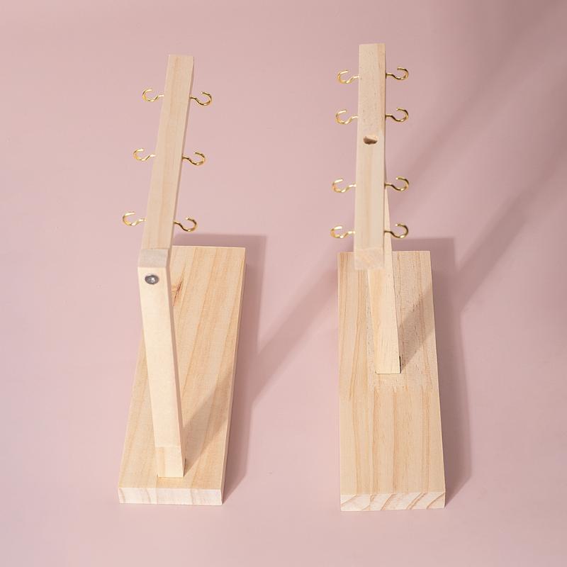 T/L-Shaped False Nail Art Color Card Display Stand Gel Polish Template Nail Art Tips Sample Stand Nail Polish Practice Shelf