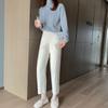 Chic Autumn Winter Chic Harem Pants Women Loose Trousers Comfortable Thick Warm All-match Knitted Granny Pants