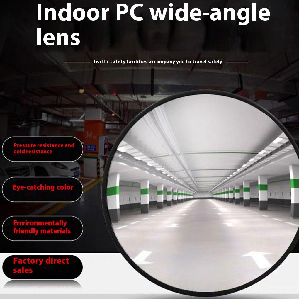 ABS Zrcadlo na příjezdovou cestu Širokoúhlé 230° Nerozbitná Vypuklá Bezpečnostní zrcadla Pro Silniční Zrcátka Mrtvého Úhlu