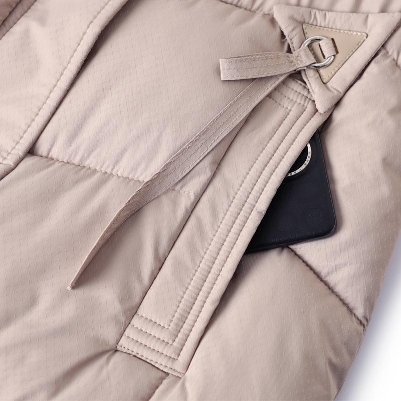 Plus Size XL-6XL Γυναικεία Μεσαίωνα μακριά πάρκα Χειμερινά χοντρά ζεστά πανωφόρια με κουκούλα Κομψός γιακάς από ψεύτικη γούνα Φαρδιά γυναικεία μπουφάν