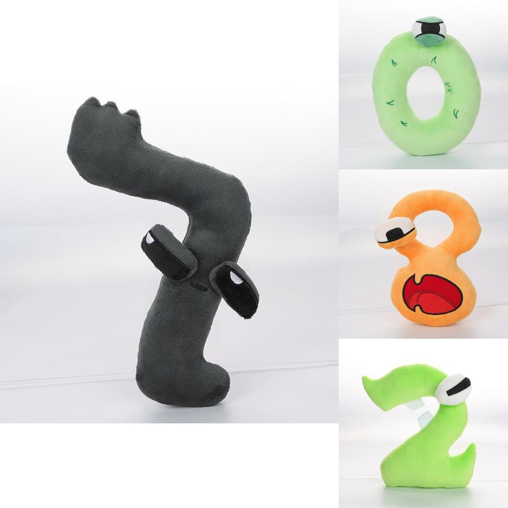 Number Lore Plush Pillow Dolls Educational Toy For Kids
