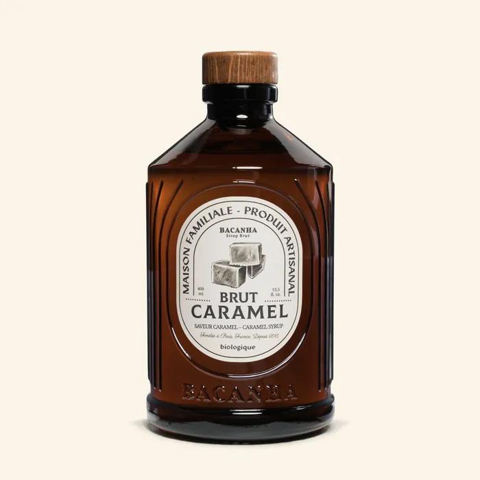 Organic Caramel Syrup 400ml_French Natural Syrup