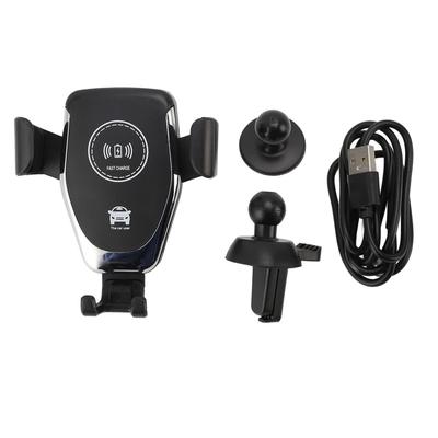 Supporto da Auto con Caricabatterie Wireless Supporto Automatico per Telefono Rotabile a 360 Gradi Ricarica Rapida 15W per