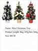 Mini Christmas Tree 40CM with Lights Artificial Christmas Tree Home Table Decoration  New  Party Decoration Props