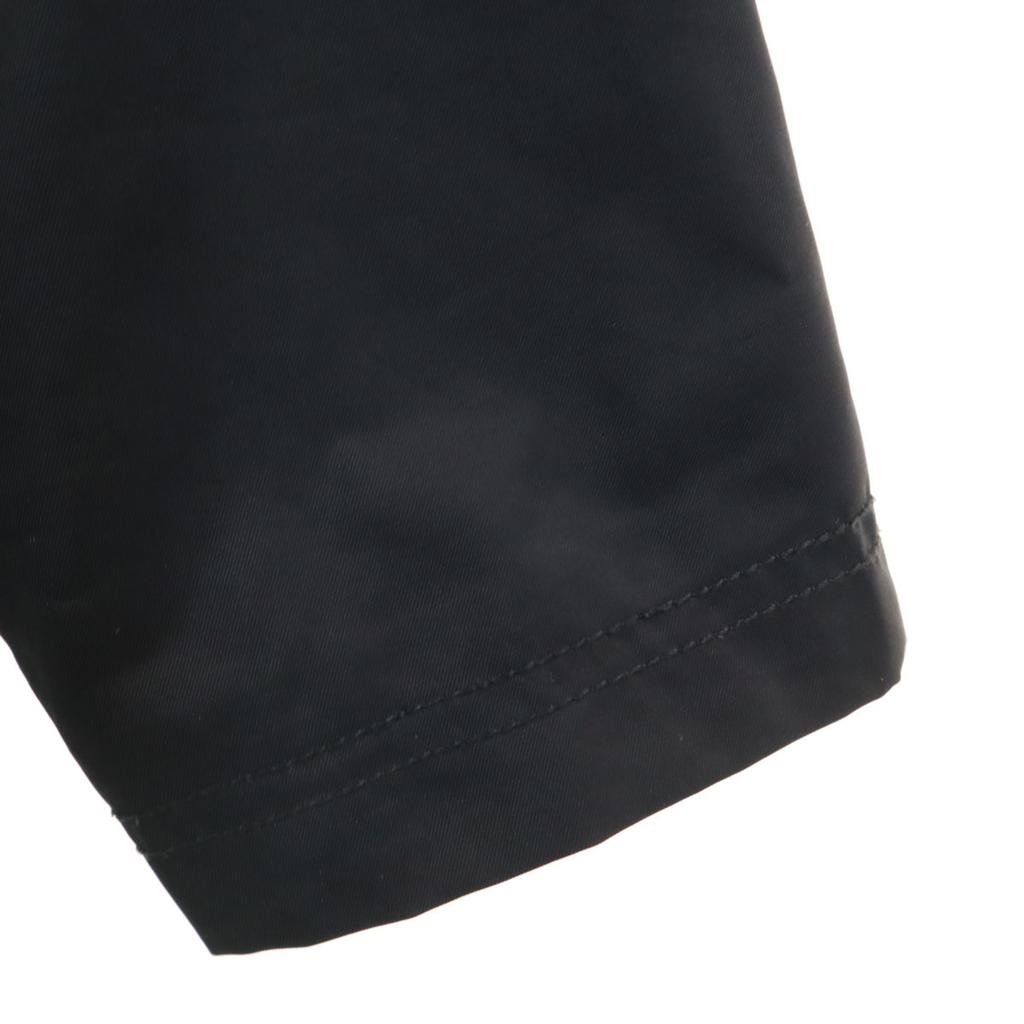 Nike Half Zip Food Jacket L Black Mesh Lining Men's Used