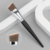 Beveled Shaped Blade Flat Foundation Brush Black Makeup Brushes Professional Women Face Base Liquid Foundation Cosmetics Brush