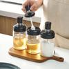 Di Rui En Glass Seasoning Jar 3-Piece Set