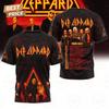 Camiseta 3D Nueva del Tour Def Leppard 2026