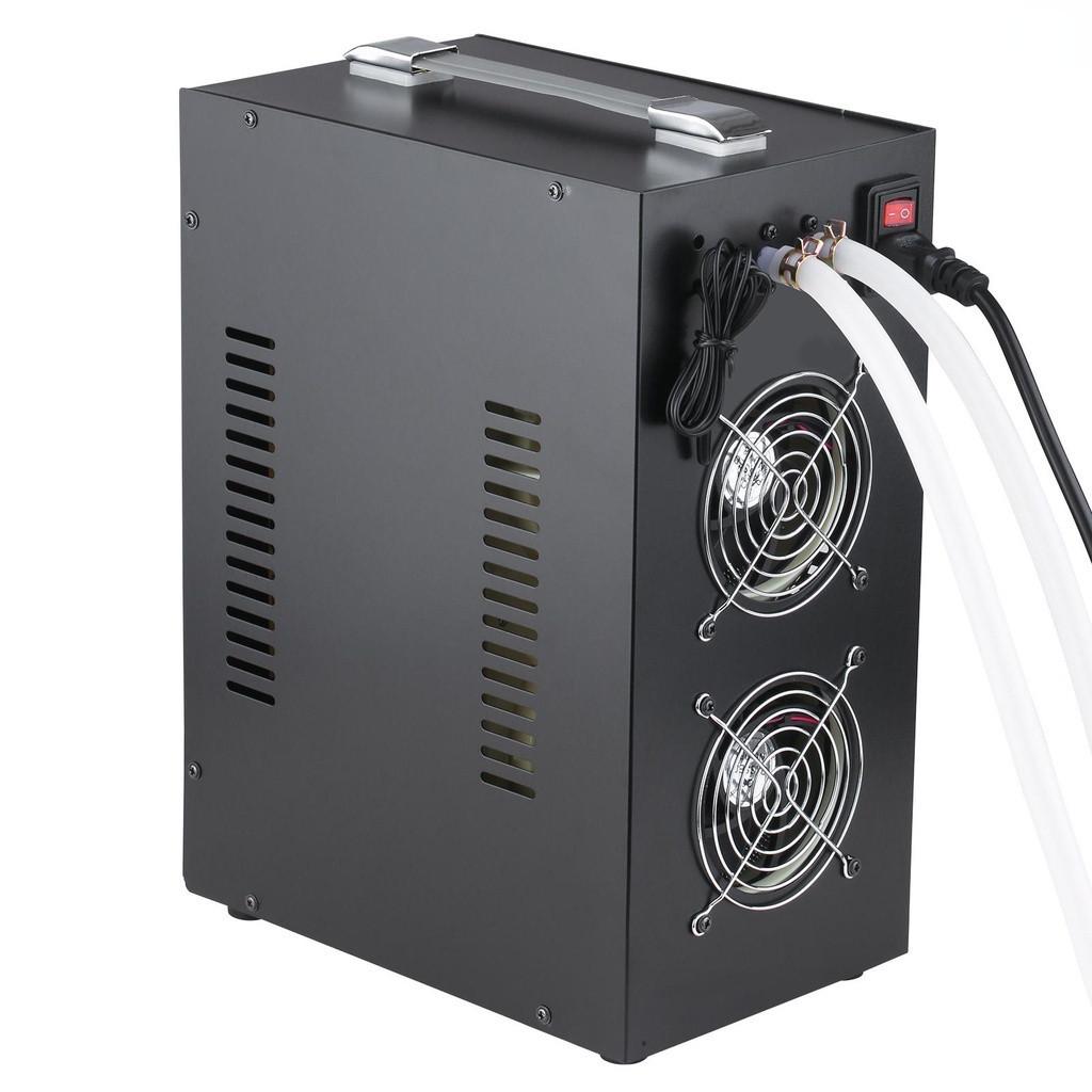 20L Displej Tichý Chladicí Systém pro Akvárium pro Chov Ryb Vody Rostlin Korálů Krevet Chladič Akvária LCD Chladič Akvária