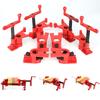 Wood Clamp 4 Set 26.5mm Quick Release Heavy Duty Wide Base Iron Wood Metal Clamp Set Woodworking Workbench Woodworking Workbench
