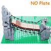 Non-Toxic Mountain House Garden Rockery Accessories Building Blocks Rock Moc City Street Panel Diy Parts Hill Stone Bricks 6083 6082 30246