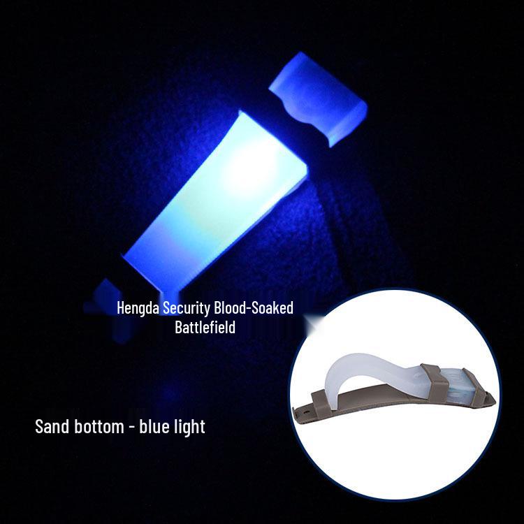 Silicone Tactical Helmet IFF Night Light for Outdoor Survival