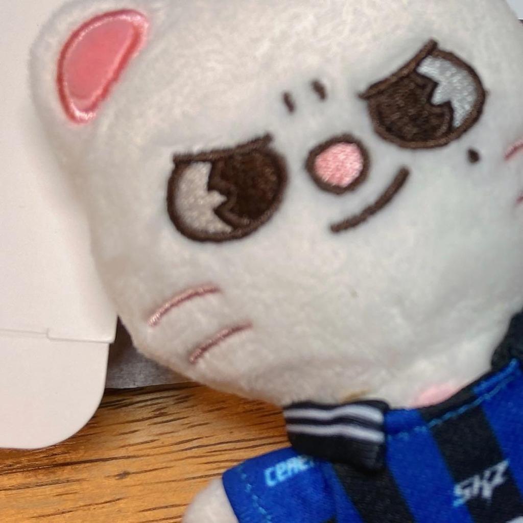 [USED] Hyunjin StrayKids KARMA Plush Key Ring Box Card