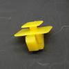 Fasteners Clips Yellow Bumper Fender Retainer Push Rivet Trim Set Kit Molding