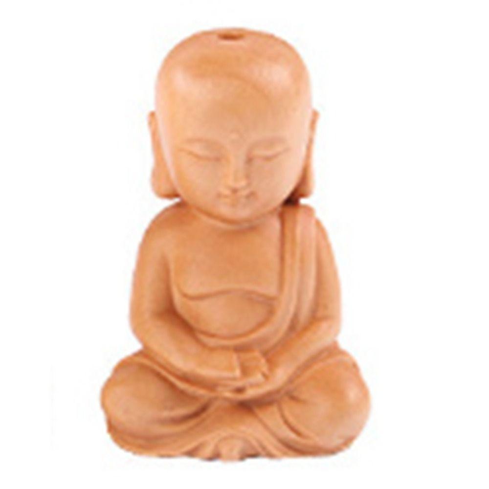 Decor Handicraft Baby Buddha Car Ornament Buddha Statue Little Monk Figurines Key Chain Pendant