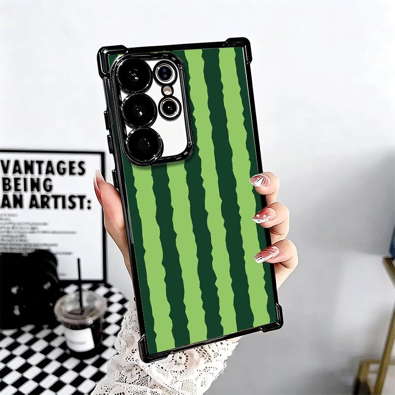 Wassermelone Sommerfrucht Weiche Handyhülle Für Samsung Galaxy S26 Ultra S25 Edge S24 FE S23 Plus S22 S21 + S20 Galvanisiert Anti-Fall Fu