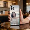 Chinese A-Actress Chen Duling Soft Silicone Black Cover,Phone Case For iPhone 17,16,15,14,13,12,11 Plus,Pro Max,XS