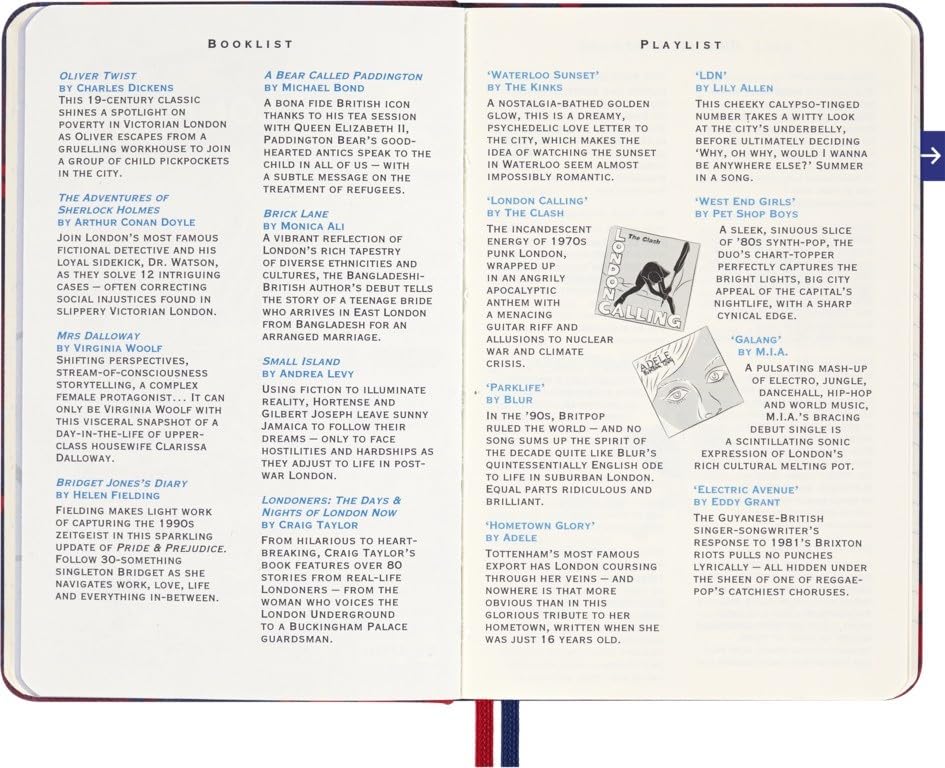 Moleskine LUXE x Moleskine "London City" Notebook, Hardcover, Pocket Size, Lined, CNLCLND