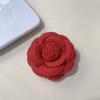 Women Brooch Fabric Camellia Shape Anti-slip Wear-resistant Suit Scarf Coat Collar Hat Pin Decoration Prom Party