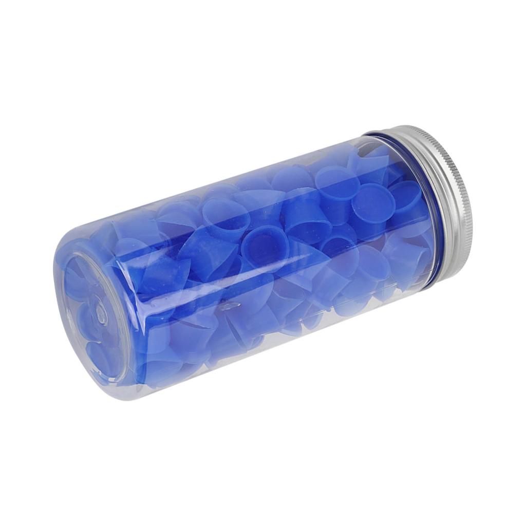 100 Pcs Tattoo Ink Cups Silicone Soft Disposable Tattoo Pigment Cups Makeup Container Tattoo