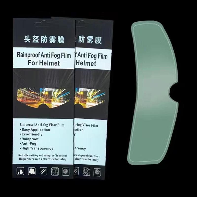 

Мотоциклетный шлем Прозрачная противотуманная пленка, защищающая от дождя, линзы шлема, прочное нанопокрытие, наклейка, аксессуары для мотоциклетного шлема для вождения 24CM baby голубой