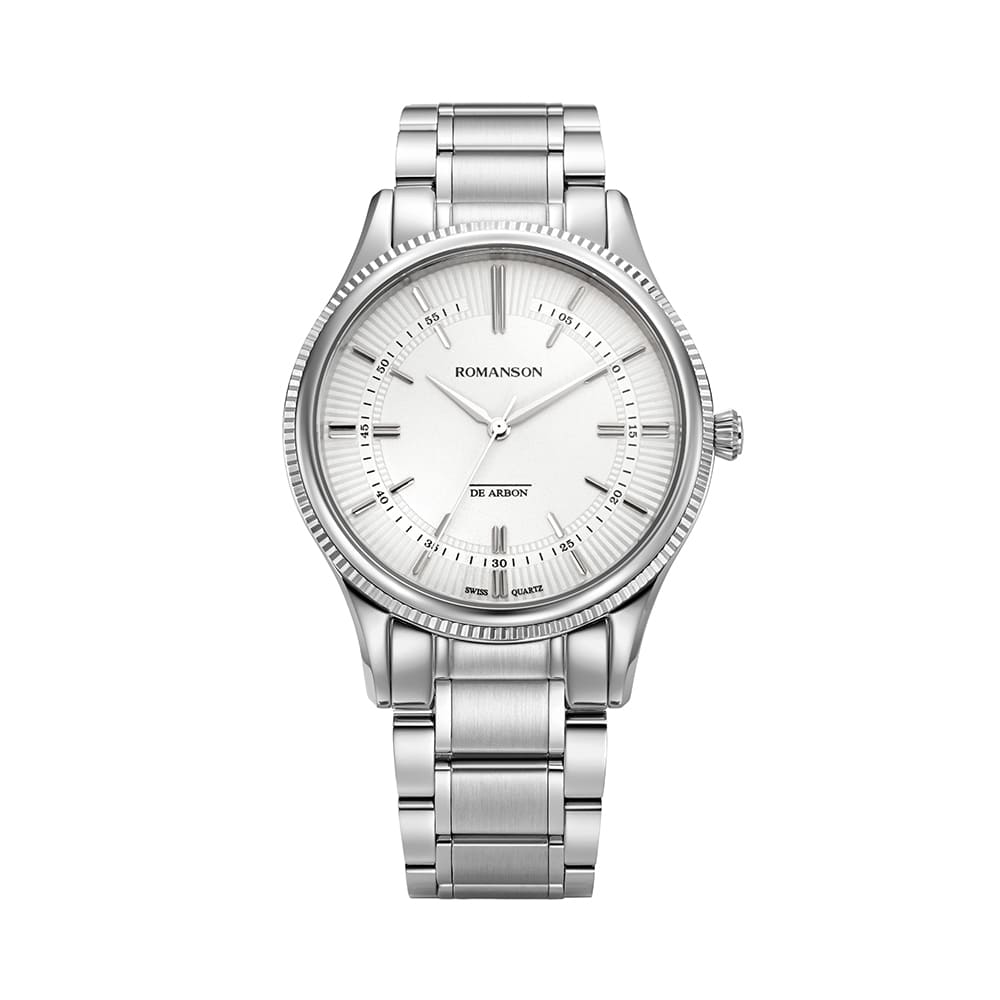 Lomanson Oudier D'Arbon Coin Slim White Metal Watch Rwcamm4Bs002Whwh0