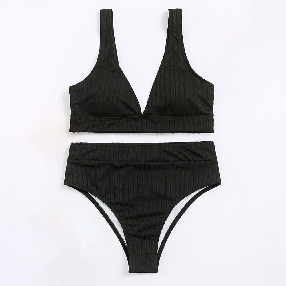 Padded Bikini 2025 Women Sexy Bikini Solid Swimsuit Women Swimwear Push Up Set Brazilian Bathing Suit Summer Beach Wear Swimsuit