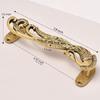 Peacock Design 7 Inches Brass Door Handle Pair, Main Door Handles, Antique Door Handle, Door Handles for Main Door,