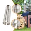 Chimney Anti Scalding Cover Tent Protection Stainless Steel Net Guard Camping Tube for