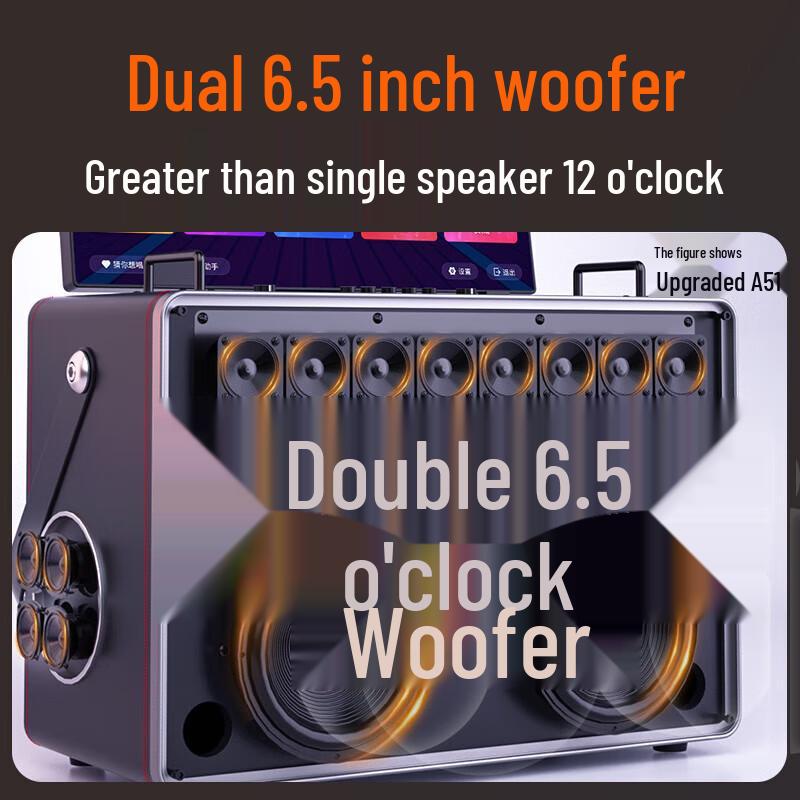 Sansui A51 Outdoor Karaoke System with Display