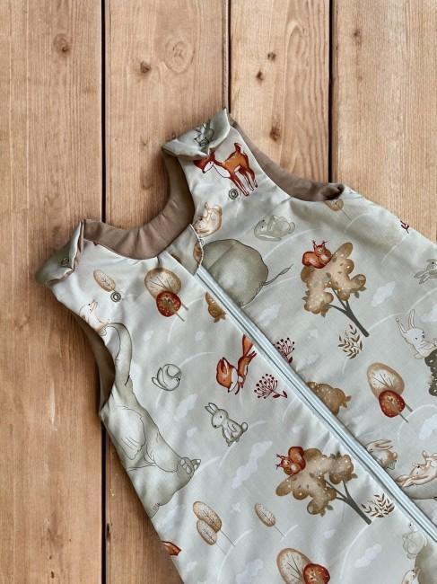 Baby sleeping bag with legs, all year round, 1 TOG, size S
