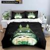 Chinese Chinchillas Cat Fashion Anime 3D Print 3pcs Bedding Set Duvet Cover Comforter Bed Youth Kids Girl Boys Gift Home Textile