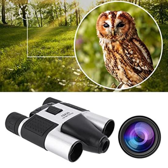 Kiyoraka RD-S01 Recordable Digital Binoculars with 10x Magnification, Photo and Video Recording Telescope