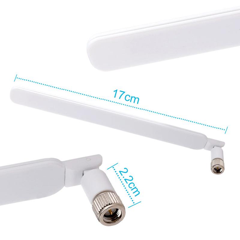 2 Pezzi/Lotto Antenna 4G 10dBi SMA Maschio 700-2700MHz Per Router 4G LTE Antenna Wifi